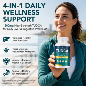 Acentiallabs Détoxifiant Hépatique : Gélules <span class=keywords><strong>TUDCA</strong></span> pour le Soutien Immunitaire, Digestif et Biliaire – Complément d'Acide Tauroursodésoxycholique - Product Image 2