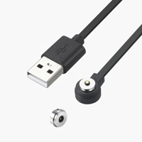 HytePro-cable de datos de carga usb magnético, TPE, 5 pines, pogo, M553B