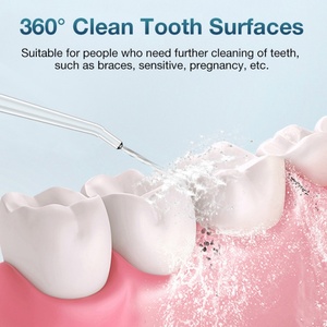 Custom Design 200ml Portable Rechargeable Teeth Irrigator Cordless Water Flosser Oral Cleaner - Product Image 5