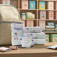 Échantillon gratuit Prix raisonnable Stocklot de couches jetables pour bébé pas cher respirant avec prêt à expédier en Chine vente en gros