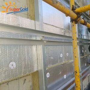 Supergold Nhôm Foil-Gia Cố Rock Len Cứng Nhắc Bảng Điều Chỉnh Bông Khoáng Vật Liệu Cách Nhiệt Tại Một Mức Giá - Product Image 6