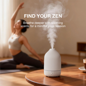 Fast Delivery Electric Small Tabletop Ultrasonic <b>Essential</b> <b>Oil</b> <b>Diffuser</b> with Multiple Lighting Modes - Product Image 5