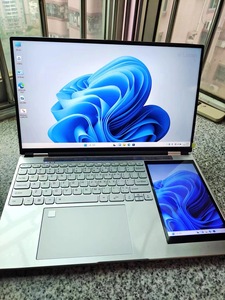 Modelo Más Vendido, Portátil Empresarial Ultradelgado con Pantalla Táctil Doble de 15.6 + 7 Pulgadas, Nuevo Diseño - Product Image 3