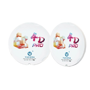 Yucera 4D Plus, bloc de <span class=keywords><strong>zircone</strong></span> <span class=keywords><strong>dentaire</strong></span> multicouche, matériau <span class=keywords><strong>dentaire</strong></span> Explore avec CE ISO CAD CAM 98mm, système ouvert - Product Image 1