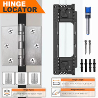 Kit d'installation de charnières de porte, gabarit de fraisage pour charnières, modèle de menuiserie H617 Chine