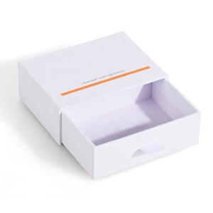 Custom Flexography Personalized <strong>Sliding</strong> Paper <strong>Box</strong> Wholesale Drawer <strong>Box</strong> Packaging With Ribbon - Product Image 3