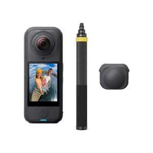 Inst360 X4 Air: Nessun drone, nessun problema! Bundle con videocamera sportiva 8K impermeabile ad alta definizione con MicroSD - Edizione Premium - Product Image 1