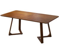 Chaise de bar commerciale en acier transparent au design américain rétro moderne, ensemble de salle à manger en bois massif pour restaurant, hôtel, écologique et facile à assembler
