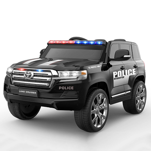 Voiture électrique pour enfants Toyota Land Cruiser sous licence, 24V, télécommande, véhicules électriques, 2 places, voiture de <span class=keywords><strong>police</strong></span> jouet pour enfants - Product Image 2