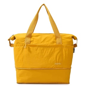 Bolsa de Gimnasio Unisex Impermeable de Poliéster con Cierre de Cremallera, Gran Capacidad, para Deporte y Viaje, Color Morado, Correa Ajustable - Product Image 2