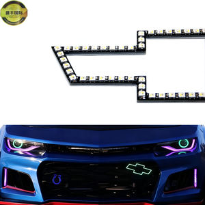 Neues 12V SRGBA LED Auto-Emblem für Chevrolet 2007-2023 APP-Gesteuertes Wasserdichtes Auto-Emblem-Licht Zubehör Nachrüstung - Product Image 4