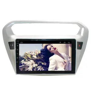 Pantalla táctil Android coche estéreo Autoradio Multimedia Video reproductor de Dvd para Peugeot 301 Peugeot Citroen Elysee 2013-2016 w/navegación de GPS