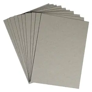 Plaque en carton gris 450gsm ~ 1600gsm, tapis de papier kraft gris dur/épaisseur
