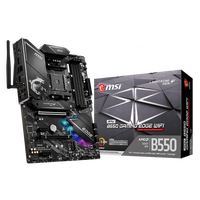 Harga terbaik MSI Motherboard komputer MPG B550 GAMING EDGE WIFI DDR4 soket AM4 mendukung R yzen prosesor PC Gaming Motherboard