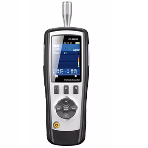 เครื่องวัดอนุภาคแบบมือถือรุ่น DT-9850M สำหรับ PM0.3, PM2.5, PM10um ราคาพิเศษสำหรับห้องคลีนรูมและสถานีตรวจอากาศ - Product Image 1