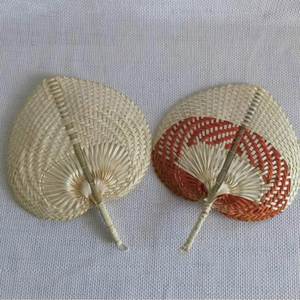 Wholesale Customize Bamboo Craft Weave Palm Leaf <b>Hand</b> <b>Fan</b> - Product Image 5