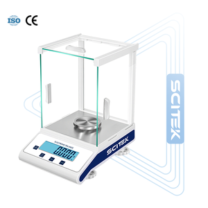 SCITEK 0.001G Calibración externa Balanza analítica Calibración externa Sensor de medidor de tensión de resistencia de alta precisión - Product Image 1