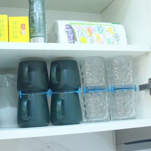 65mm * 25mm cà phê Mug tổ chức Lưu trữ <span class=keywords><strong>Stacker</strong></span> tủ bếp Stackable có thể điều chỉnh <span class=keywords><strong>cup</strong></span> chủ Stackable Mug tổ chức cho ly - Product Image 6