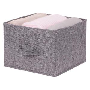 Organisateur de rangement portable pour armoire, étagère suspendue verticale avec tiroirs multi-niveaux pour vêtements et sous-vêtements, gris - Product Image 5