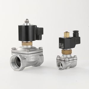 304/316 électrovanne de contrôle de haute température électrique en acier inoxydable pour OEM de Base d'utilisation de vapeur de gazole d'eau - Product Image 3