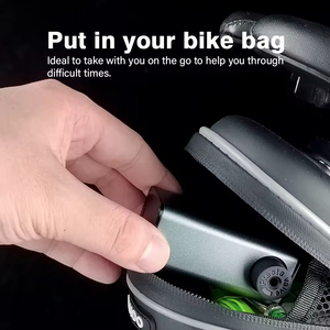 Mini pompe à air électrique pour vélo, moteur sans balais, gonfleur de pneus portable pour vélo, gonflage rapide - Product Image 4