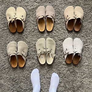 Nouveau élégant anti-dérapant personnalisé Mule chaussures semelle en liège Mule pantoufles pour hommes et femmes-<span class=keywords><strong>prix</strong></span> de gros en cuir véritable de haute qualité - Product Image 3