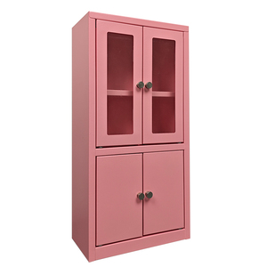 Mini porta magnetica a due battenti armadietto in metallo rosa per la casa decorazione da tavolo pieghevole per soggiorno <span class=keywords><strong>mobili</strong></span> regali per le feste dei bambini - Product Image 4