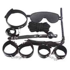 БДСМ товары бондаж 7 шт. набор плетеная веревка удерживающий пояс для взрослых игр секс наручники секс бондаж секс игрушка для женщин и мужчин - Product Image 4