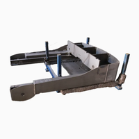 Pièces de cadre et de support structurel en acier inoxydable robuste sur mesure, usinées CNC avec brochage pour machines d'excavation