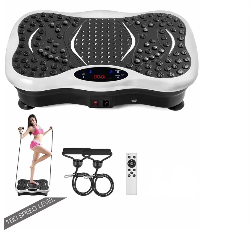 2024 Hot Platform Plate Vibration Fitness Crazy Fit Massage Machine