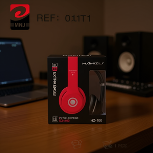 HANIZU HZ-100 Over Ear Headphones Extra Bass Perfect Surround Sound 1 PCS - Product Image 2