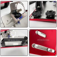 Facile à utiliser, chanfreineur 45 °   Support de chanfreinage pour carrelage en céramique, type 100, support de coupe d'angle pour meuleuse d'angle, outils auxiliaires de bricolage