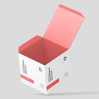 Boîtes d'emballage en papier carrées de luxe personnalisées, boîtes d'emballage en papier de haute qualité pour pots de bougies
