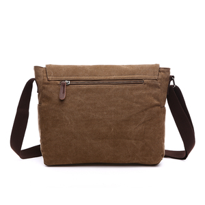 ZUOLUNDUO Solid Color <strong>Messenger</strong> <strong>Laptop</strong> <strong>Bag</strong> Canvas Shoulder <strong>Bag</strong> <strong>for</strong> <strong>Man</strong> Canvas <strong>Messenger</strong> <strong>Bag</strong> - Product Image 3