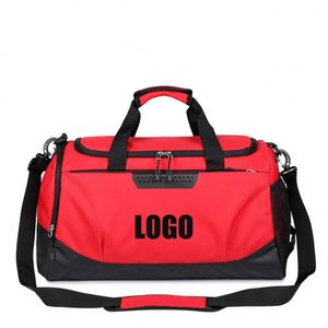 Sac de sport et de voyage pour homme, grande capacité, personnalisable avec logo, imperméable, en nylon durable, rembourré, avec poignée, idéal pour la gym et les week-ends - Product Image 4
