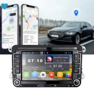 Caredrive dasaita Android 10 màn hình cảm ứng Xe Video player cho VW phổ quát với 360 máy ảnh Wifi SWC Carplay radiogps Navigation