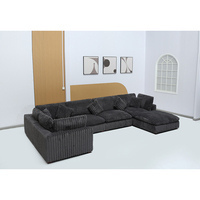 Vente directe d'usine, canapé modulaire en forme de L, style moderne et luxueux, pour salon, avec housse amovible, personnalisable pour appartement