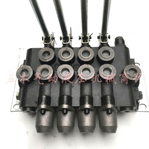 Válvula de control direccional de cinco vías serie Zs L118, distribuidor hidráulico manual de 40 mm para productos petrolíferos, instalación roscada - Product Image 3
