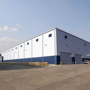 Anti Rust Prefab <b>Light</b> Steel Workshop With <b>Solar</b> Energy Storage Roof <b>System</b> - Product Image 1