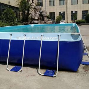 Lu2shanghai — équipement de parc d'attractions, <span class=keywords><strong>piscine</strong></span> à cadre métallique faite en PVC de 0.65mm, bâche en PVC - Product Image 6