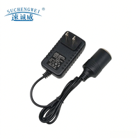 Adaptateur d'alimentation 24V 1A - Convertisseur de prise certifié ROHS - Aspirateur de véhicule, réfrigérateur, pompe à air - Convertisseur d'alimentation domestique