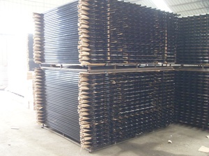 Valla comercial de seguridad antiescalada, recubrimiento de polvo, malla galvanizada, alambre de acero, Panel de valla temporal - Product Image 6