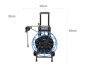 Cámara de inspección de pozos impermeable de 55 mm <span class=keywords><strong>AHD</strong></span> 100 <span class=keywords><strong>m</strong></span> y 10 pulgadas - Product Image 3