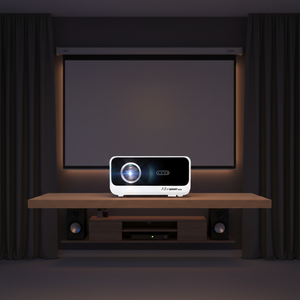 Proyector PFX9 1080P 900 ANSI Lúmenes de Alcance Corto con Altavoces Integrados, Compatible con 4K, Refrigeración por Semiconductor, en Stock - Product Image 1