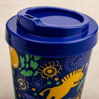 Vente flash : Tasse à café en PP écologique sans BPA de 15 oz avec design lenticulaire 3D, couvercle premium et paille pour la rentrée scolaire