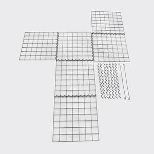 Mur en gabions soudés en treillis métallique, mur de soutènement en treillis de 3 mm avec formes de treillis soudées pour cages métalliques et murs en pierre - Product Image 4