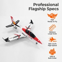 Avion RC à turbine Viper personnalisé de 1900 mm d'envergure, PNP, haute vitesse, acrobaties, composite, CE RoHS OEM ODM