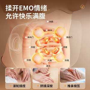 Masajeador Abdominal AUX con Función de Calor Recargable para Mujeres y Hombres, Alivio del Dolor - Product Image 2