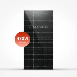 SAIL SOLAR sunpower pannello solare 440w 450w 470w 166mm 144 celle perc per pannello solare magazzino europa