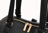 Sac à dos à langer en cuir PU pour bébé avec matelas à langer intégré et motif imprimé pour les mamans